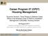 Career Program 27 (CP27) Housing Management
