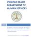VIRGINIA BEACH DEPARTMENT OF HUMAN SERVICES