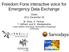 Freedom Fone interactive voice for Emergency Data Exchange