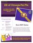 ZII of Omega Psi Phi. Beta MSP Status. ZII Important Dates. In the Spirit of Our Motto Friendship is Essential to the Soul.