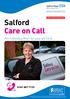 Salford Care on Call. An introduction to our service. University Teaching Trust