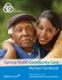 Optima Health Community Care. Member Handbook. Effective August 1, 2017