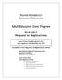 Adult Education Grant Program