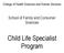 Child Life Specialist Program