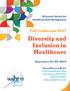 Diversity and Inclusion in Healthcare