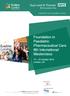 Foundation in Paediatric Pharmaceutical Care 6th International Masterclass