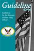 Guidelines for the Spouses of Chief Petty Officers. Series