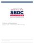 Policies & Procedures Orange County / Inland Empire SBDC Network
