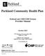 Parkland Community Health Plan
