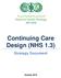 Continuing Care. Design (NHS 1.3)