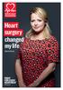Heart surgery changed my life. Kerrie Kent