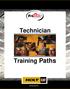 Technician. Training Paths