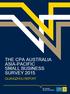 THE CPA AUSTRALIA ASIA-PACIFIC SMALL BUSINESS SURVEY 2015 GUANGZHOU REPORT