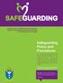 Safeguarding Policy and Procedures