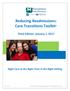 Reducing Readmissions: Care Transitions Toolkit