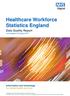 Healthcare Workforce Statistics England