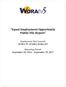 Equal Employment Opportunity Public File Report. Employment Unit Covered: WORA-TV, W10BG, WORA-DT