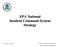 EPA National Incident Command System Strategy