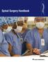 Spinal Surgery Handbook