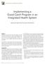 Implementing a Good Catch Program in an Integrated Health System