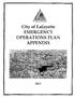 City of Lafayette EMERGENCY OPERATIONS PLAN APPENDIX