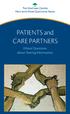 Patients and Care Partners