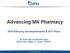 Advancing MN Pharmacy 2016 Advocacy Accomplishments & 2017 Plans