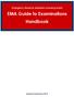 Emergency Medical Assistants Licensing Board. EMA Guide to Examinations Handbook
