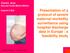 Presentation of a protocol of severe maternal morbidity surveillance using hospital discharge data in Europe : a feasibility study