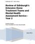 Review of Edinburgh s Intensive Home Treatment Teams and Mental Health Assessment Service - Year 2