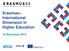 Erasmus+ International Dimension in Higher Education. 10 November 2016