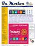 In Motion: The Rotary Foundation Newsletter of District 7610 November 2017 Page. On-Going Efforts to Support the Foundation s Six Areas of Focus