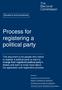 Process for registering a political party