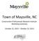 Town of Maysville, NC. Construction Professionals Network Institute: Workshop Summary