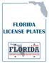 FLORIDA LICENSE PLATES