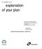 explanation of your plan