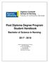 Post Diploma Degree Program Student Handbook