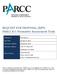 REQUEST FOR PROPOSAL (RFP) PARCC K-1 Formative Assessment Tools