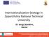 Internationalization Strategy in Zaporizhzhia National Technical University