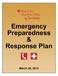 Sun City Shadow Hills Community Association Emergency Preparedness and Response Plan