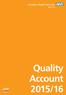 Quality Account. Croydon Health Services NHS Trust Quality Account /1601