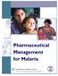 PMM. June Revised Edition Rational Pharmaceutical Management Plus Program USAID Cooperative Agreement Number: HRN-A