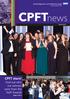 kep=cçìåç~íáçå=qêìëí CPFTnews Spring 2016 CPFT stars! Find out who our winners were from the Staff Awards Pages 4 and 5