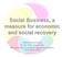 Social Business, a measure for economic and social recovery