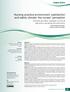 Nursing practice environment, satisfaction and safety climate: the nurses perception