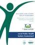 2013 SAINT LOUIS COUNTY HEALTH ASSESSMENT. Mobilizing for Action through Planning and Partnerships (MAPP) Local Public Health System Assessment