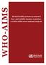 WHO-AIMS. Mental health systems in selected low- and middle-income countries: a WHO-AIMS cross-national analysis