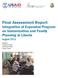 Final Assessment Report: Integration of Expanded Program on Immunization and Family Planning in Liberia