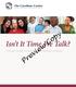 Isn t It Time We Talk? Preview Copy
