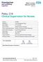 Policy: C16 Clinical Supervision for Nurses